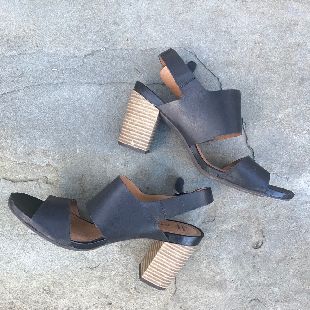 Clark’s leather heels